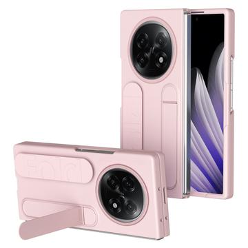Oppo Find N5 Hybridskal med armband och kickstand - Rosa