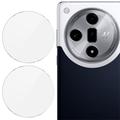 Oppo Find X7/X7 Ultra Imak HD Kameralinsskydd i Härdat Glas - 2 St.