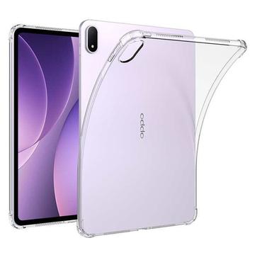 Oppo Pad 5 Stötsäkert silikonskal - Genomskinlig