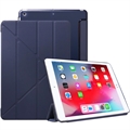 iPad 10.2 2019/2020/2021 Origami Stand Foliofodral - Mörkblå