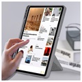 Origami Stand Samsung Galaxy Tab S7+/S8+ Foliofodral - Grå