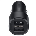 Samsung EP-L1100NBEGWW Fast Charge Dubbel Billaddare - Svart