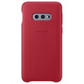 Samsung Galaxy S10e Läder Skal EF-VG970LREGWW - Röd