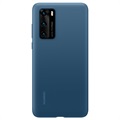 Huawei P40 Silikonskal 51993721 - Bläckblå