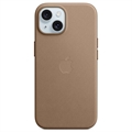 iPhone 15 Apple FineWoven Skal med MagSafe MT3C3ZM/A - Taupe