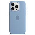 iPhone 15 Pro Max Apple Silikonskal med MagSafe MT1Y3ZM/A - Vinterblå