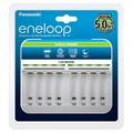 Panasonic Eneloop 8 x AA/AAA Batteriladdare BQ-CC63 - Vit