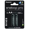 Panasonic Eneloop Pro BK-3HCDE/2CP Uppladdningsbara AA-batterier 2500mAh - 2 st.