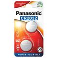 Panasonic Mini CR2032 Batteri 3V - 2 St.