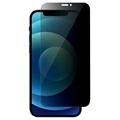 Panzer Premium Full-Fit Privacy iPhone 12/12 Pro Härdat Glas Skärmskydd