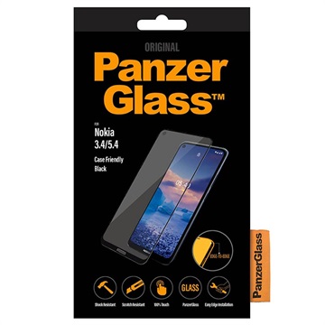 PanzerGlass Case Friendly Nokia 3.4/5.4 Skärmskydd - Svart