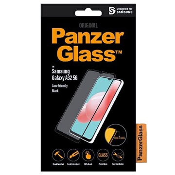 PanzerGlass Case Friendly Samsung Galaxy A32 5G/M32 5G Skärmskydd - Svart
