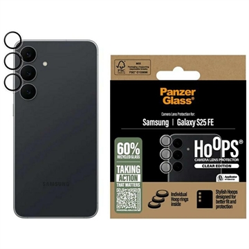 Samsung Galaxy S25 FE PanzerGlass Hoops linsskydd för kamera - Genomskinlig