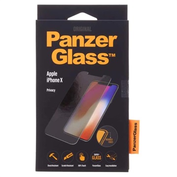 PanzerGlass Privacy CF iPhone X / iPhone XS Skärmskydd - Klar