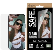 iPhone 17 Pro Max PanzerGlass Safe Ultra-Wide Fit skärmskydd av härdat glas - 9H - Klar