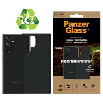 PanzerGlass Samsung Galaxy S22 Ultra 5G Bionedbrytbar Skal - Svart