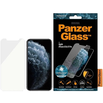 iPhone 11 Pro/XS PanzerGlass Standard Fit AntiBacterial Skärmskydd - 9H - Genomskinlig
