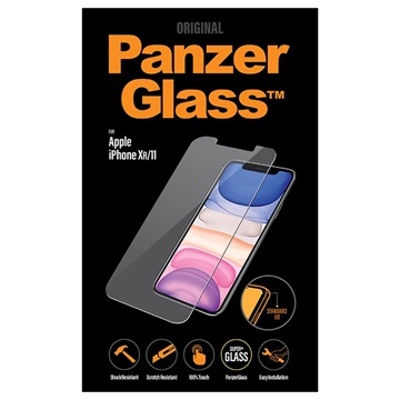 PanzerGlass iPhone XR / iPhone 11 Härdat Glas Skärmskydd - Genomskinlig