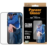 iPhone Air PanzerGlass Ultra-Wide Fit EasyAligner Skärmskydd - 9H - Svart kant