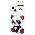 3D-Figur Serie iPhone 14 TPU-skal - Söt Panda