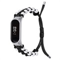 Pearl Braided Series Xiaomi Mi Band 5/6 Rem - Svart