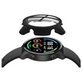 Xiaomi Mi Watch Color Plastskal med Härdat Glas Skärmskydd - Svart