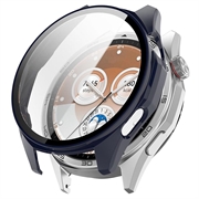 Huawei Watch GT 6 Plastskal med Härdat Glas Skärmskydd - 46mm - Blå