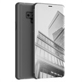 Luxury Series Mirror View Samsung Galaxy Note9 Flipfodral - Svart