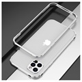Polar Lights Style iPhone 12 Pro Max Metall Bumper - Silver