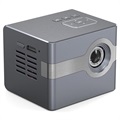 Bärbar Multimedia Projektor med Stativ C50 - EU-kontakt - Silver