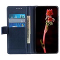 Premium Samsung Galaxy A10 Plånboksfodral med Stativfunktion - Blå