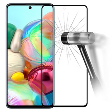 Prio 3D Samsung Galaxy A51 Härdat Glas Skärmskydd - Svart