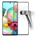 Prio 3D Samsung Galaxy A71 Härdat Glas Skärmskydd - Svart