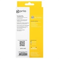 Prio 3D iPhone 13/13 Pro Härdat Glas Skärmskydd - 9H - Svart