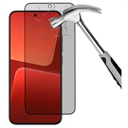 Xiaomi 13T/13T Pro Privacy Heltäckande Härdat Glas Skärmskydd - 9H - Svart Kant