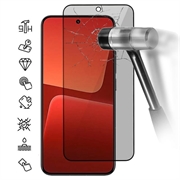 Xiaomi Redmi K70 Ultra Privacy Heltäckande Härdat Glas Skärmskydd - 9H - Svart Kant
