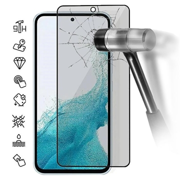 Xiaomi Redmi K80/K80 Pro/Poco F7 Ultra Privacy Heltäckande Härdat Glas Skärmskydd - 9H - Svart Kant