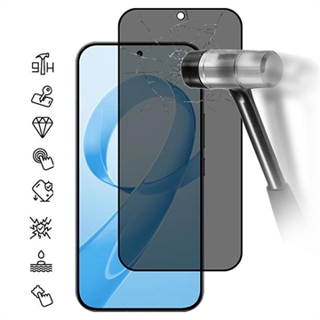 Xiaomi Redmi K90 Pro Max Privacy Heltäckande Härdat Glas Skärmskydd - 9H - Svart Kant