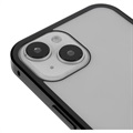 iPhone 14 Max Magnetisk Skal med Härdat Glas - Svart