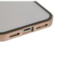 iPhone 14 Max Magnetisk Skal med Härdat Glas - Guld