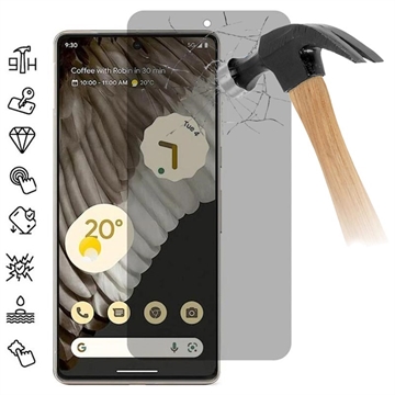Google Pixel 8 Pro Härdat Glas Skärmskydd - 9H, 0.3mm - Privacy