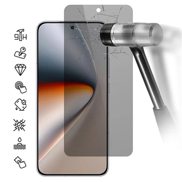 Honor GT Pro Privacy Härdat Glas Skärmskydd