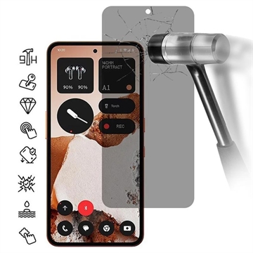 Nothing CMF Phone 2 Pro Privacy Härdat Glas Skärmskydd