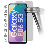 Samsung Galaxy F06 5G Privacy Härdat Glas Skärmskydd