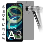 Xiaomi Redmi A3 Privacy Härdat Glas Skärmskydd