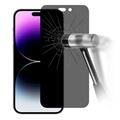 iPhone 15 Pro Max Härdat Glas Skärmskydd - 9H, 0.3mm - Privacy