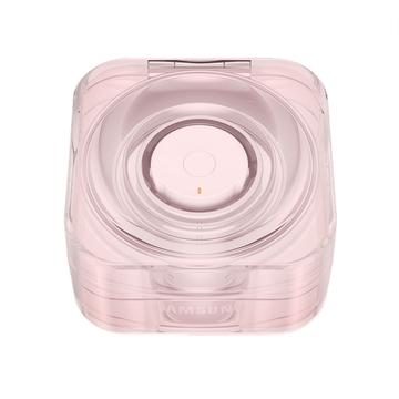 Skyddande TPU-fodral för Samsung Galaxy Ring Laddningsfodral - Genomskinlig rosa
