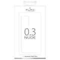 Puro 0.3 Nude Huawei P40 Pro TPU Cover - Gennemsigtig