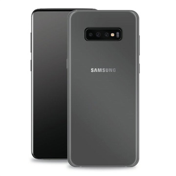 Puro 0.3 Nude Samsung Galaxy S10+ TPU-skal - Genomskinlig