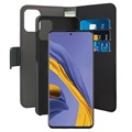 Puro 2-i-1 Magnetisk Samsung Galaxy A51 Plånboksfodral - Svart
